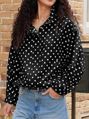 RHOC S20 Tamra Judge Black Polka Dot Jacket