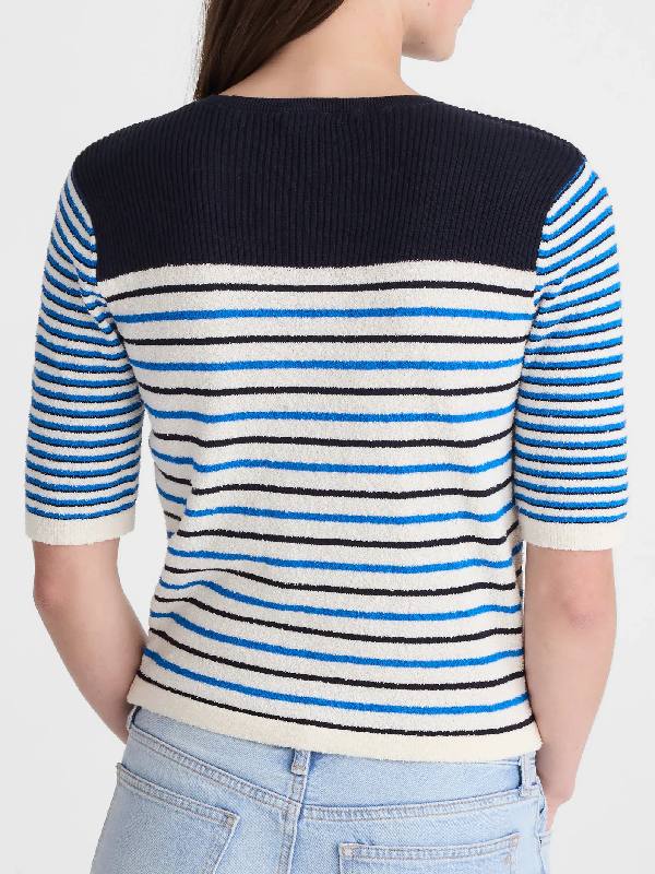 RJ Decker S2 Shantel VanSanten Striped Sweater T-Shirt