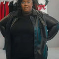 Raven Goodwin Style Me for Christmas 2024 Leather Jacket