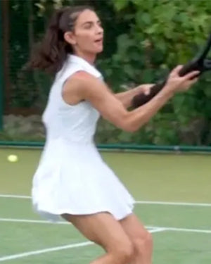 Real Housewives of NYC Erika Hammond White Tennis Dress