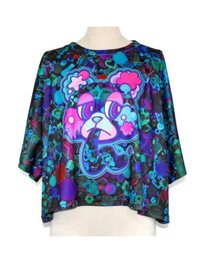 Real Housewives of OC Jennifer Pedranti Multicolor Bear T-Shirt - view 3