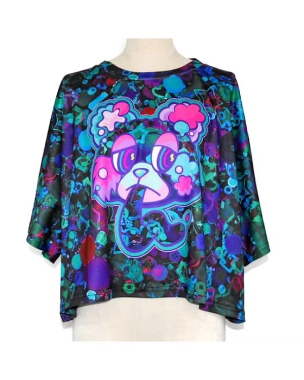 Real Housewives of OC Jennifer Pedranti Multicolor Bear T-Shirt - view 3