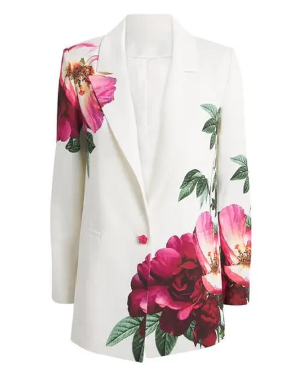 Real Housewives of Potomac S11 Ashley Darby Floral Blazer - view 2