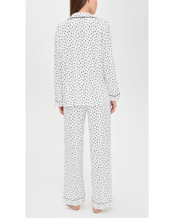 Real Housewives of SLC S07 Heather Gay Hearts Print Pajamas - view 3