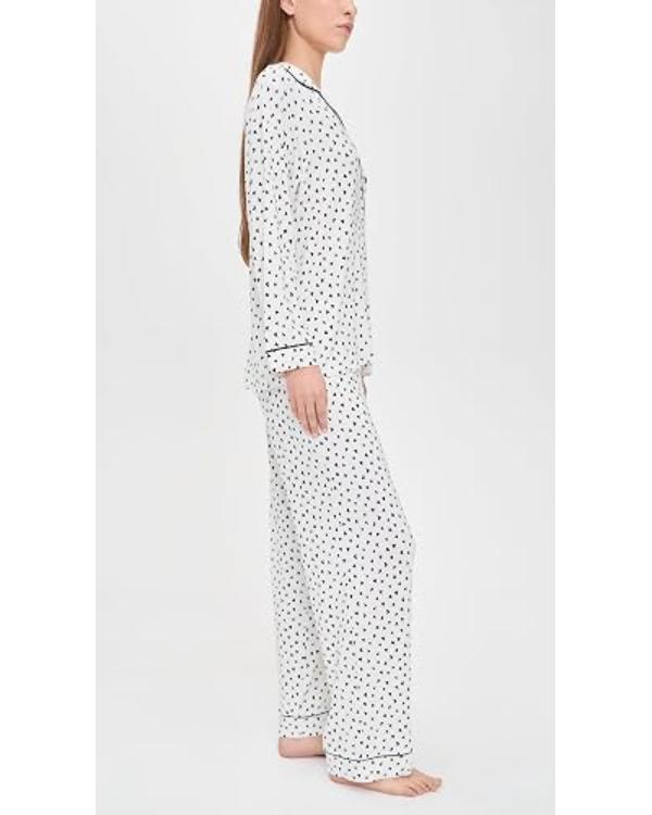 Real Housewives of SLC S07 Heather Gay Hearts Print Pajamas - view 4
