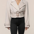 Real Housewives of OC S20 Jennifer Pedranti Beige Crop Jacket