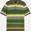 Reasonable Doubt S4 Tim Jo Stripe Textured Polo Shirt
