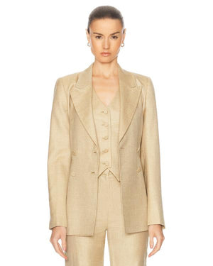 NCIS New York S01 Jennifer Beals Beige Blazer