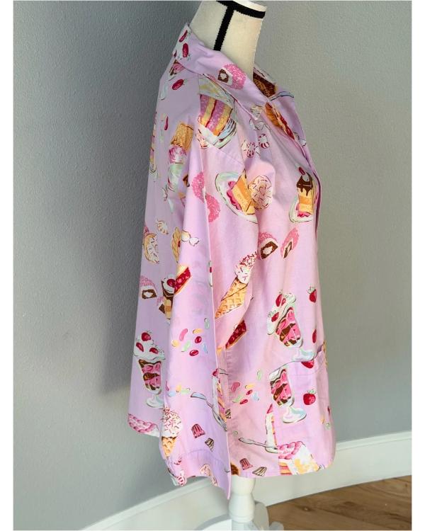 Gilmore Girls S02 Alexis Bledel Pink Desserts Shirt - view 4