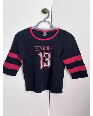 Gilmore Girls S03 Alexis Bledel Strange 13 American Football Top - view 2