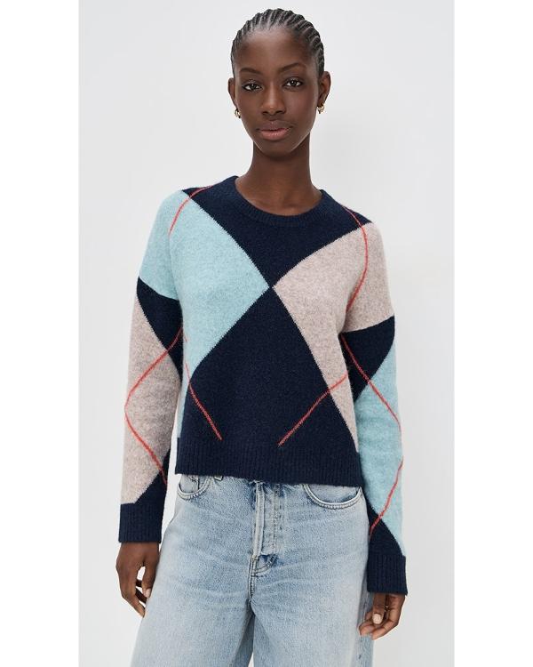 FBI S08 Alexandra Avezova Argyle Sweater