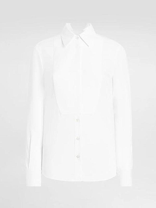 Hannah Waddingham Ted Lasso S4 White Tuxedo Shirt