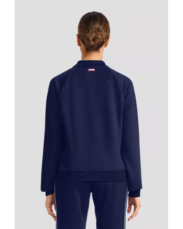 Scrubs S11 Ava Bunn Blue Half-Zip Track Jacket - view 2