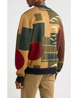 SNL S52 Ben Marshall Printed Knitted Cardigan - view 4