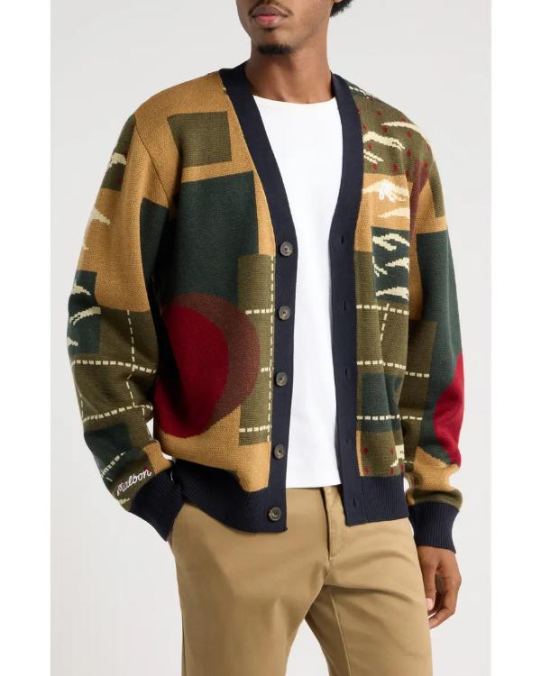 SNL S52 Ben Marshall Printed Knitted Cardigan - view 5