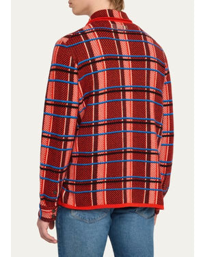 Saturday Night Live S52 Shane Gillis Red Plaid Shirt - view 3