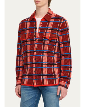 Saturday Night Live S52 Shane Gillis Red Plaid Shirt - view 4
