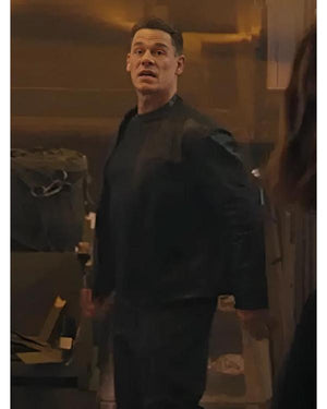 Matchbox The Movie 2026 John Cena Black Leather Jacket - view 3