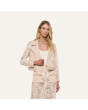 General Hospital 2026 Kelly Kruger Cropped Trench Jacket - view 3