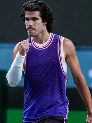 Shanghai Masters 2026 Carlos Alcaraz Blue Tank Top