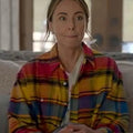 Shrinking Christa Miller Plaid Color Shirt