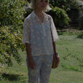 Signora Volpe S03 Emilia Fox White Floral Daisy Top