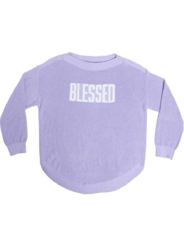 Sister Wives S21 Women's Purple Blessed Sweater