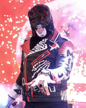 SmackDown 2026 Penta Leather Bikers Jacket