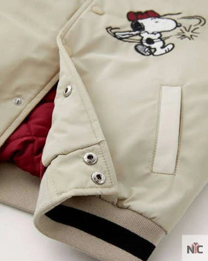 Snoopy Peanuts Bomber Jacket
