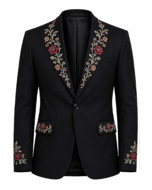 Day of The Dead Halloween Sugar Skull Tuxedo Suit - view 3