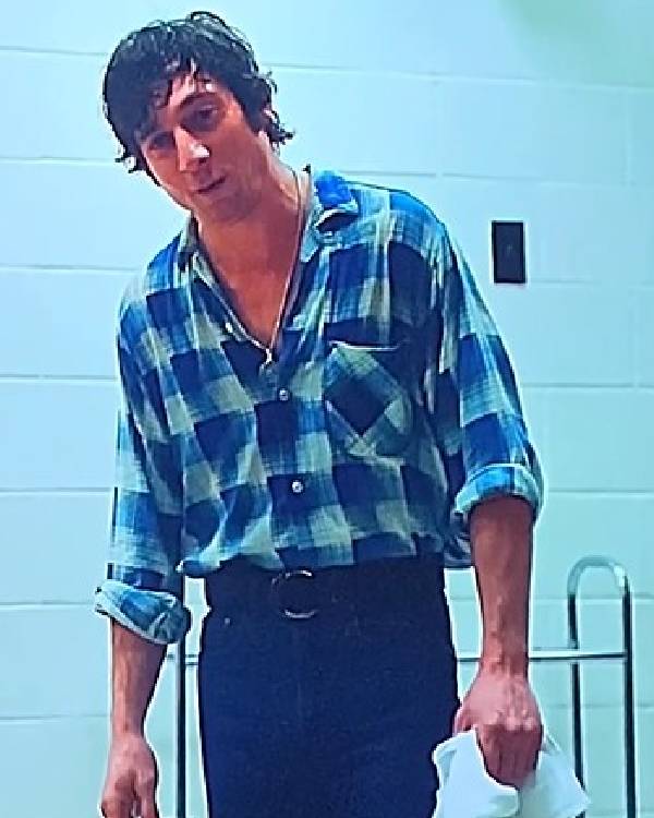 Springsteen Deliver Me from Nowhere Jeremy Allen White Blue Plaid Shirt