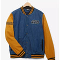 Star Wars Logo Denim Varsity Jacket