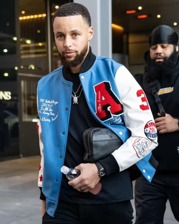 Stephen Curry Allen Iverson Jacket