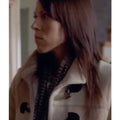 Supernatural S03 Rebecca Reichert Tan Wool Peacoat