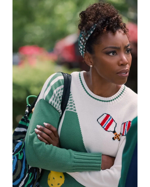 Sweet Magnolias S04 Heather Headley Pickleball Sweater
