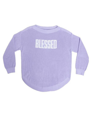 Sister Wives S21 Women's Purple Blessed Sweater - view 2