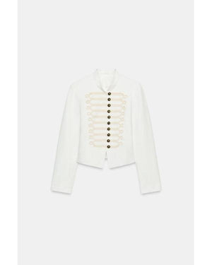 The Traitors New Blood S01 Katie Fites Military Style Shacket