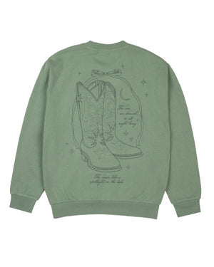 Danced All Night Long Kangaroo Pocket Sweatshirt