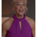 Ted Lasso S04 Hannah Waddingham Keyhole Draped Bodysuit