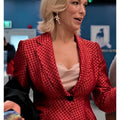 Ted Lasso S04 Hannah Waddingham Pink Printed Blazer