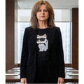 Ted Lasso S04 Tracey Ullman Cat Printed Top