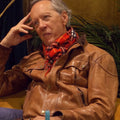 The Celebrity Traitors Richard E. Grant Brown Leather Jacket