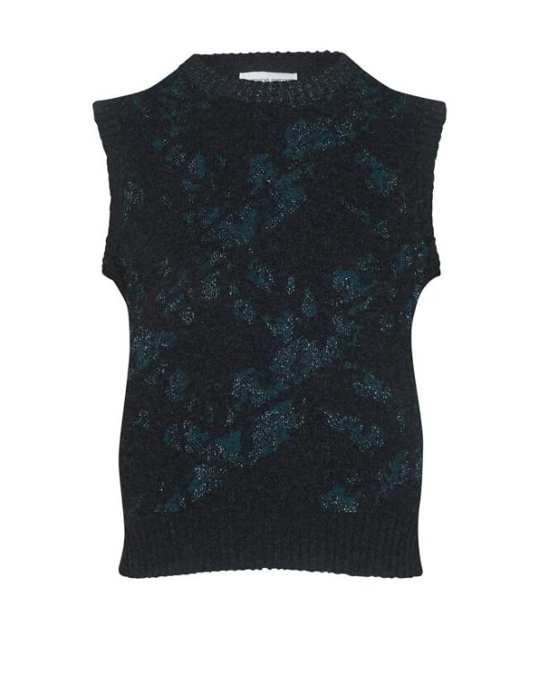 The Celebrity Traitors S02 Claudia Winkleman Charcoal Vest