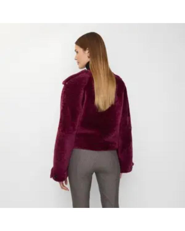 The Celebrity Traitors S02 Jerry Hall Shearling Jacket - view 6