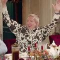 The Celebrity Traitors S02 Joe Lycett Cow Print Track Jacket