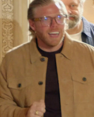 The Celebrity Traitors S02 Rob Beckett 4 Pocket Suede Jacket