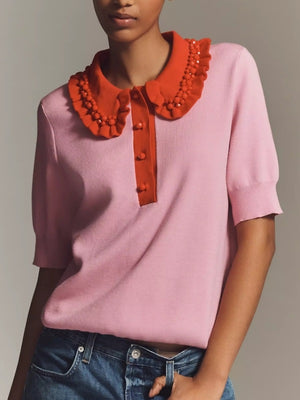 The Celebrity Traitors Season 2 Hannah Fry Pink Top