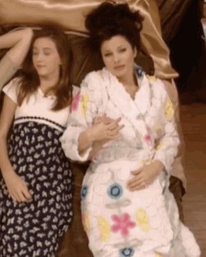 The Nanny S03 Fran Drescher Wedding Cake Robe