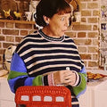 The Roses Olivia Colman Multicolor Sweater