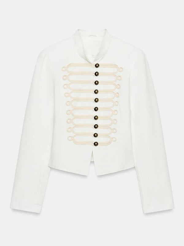 The Traitors New Blood 2026 Katie Fites Military Shirt Jacket